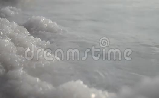死海两岸的盐矿视频的预览图