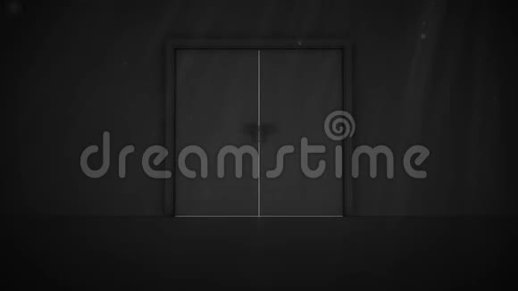 服务器机房的暗门打开图标飞舞视频的预览图