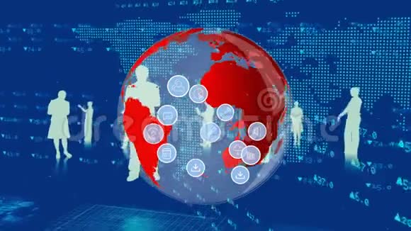 全球技术产业的数字组合视频的预览图