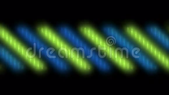 彩色霓虹灯条纹灯舞台VJ音乐背景视频的预览图