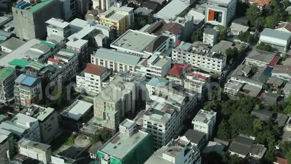 曼谷城市鸟瞰图视频的预览图