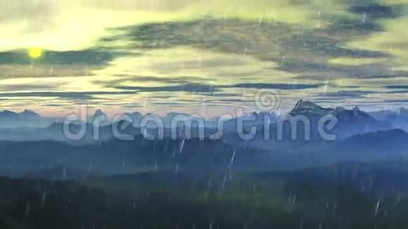 飞过多雨的山视频的预览图