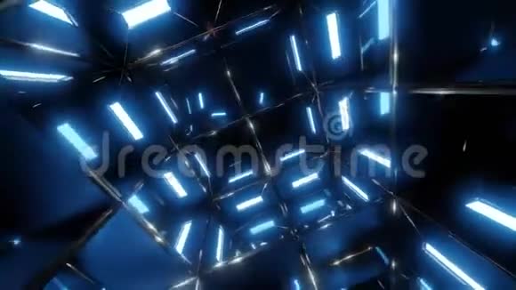 旋转反射室配有蓝光和无缝回路视频的预览图