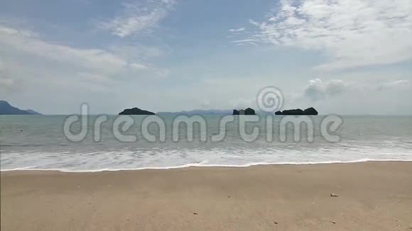 安达曼海的海滩视频的预览图