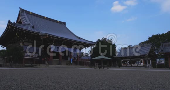 东京明寺庙主殿宽射视频的预览图