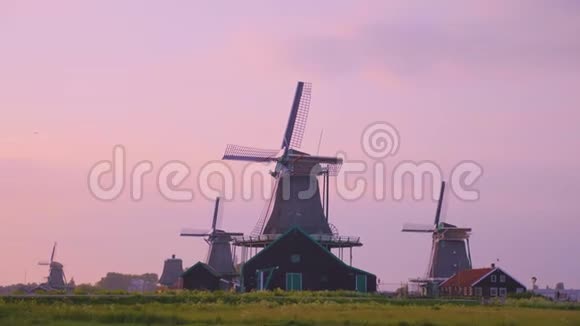 荷兰乡村乡村风景区视频的预览图