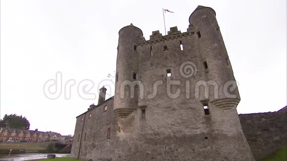 爱尔兰的老城堡视频的预览图