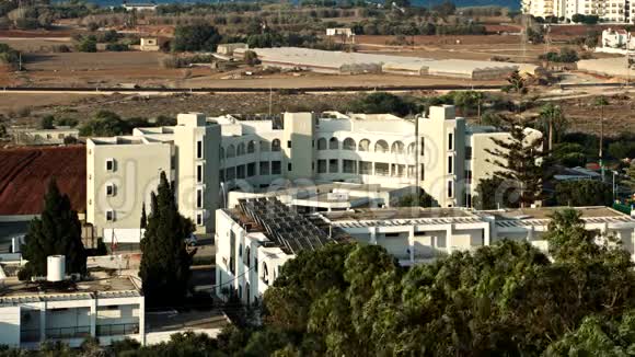 空中观景普罗塔拉斯塞浦路斯视频的预览图