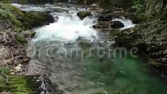 文特加峡谷拉多夫纳河斯洛文尼亚145025视频的预览图
