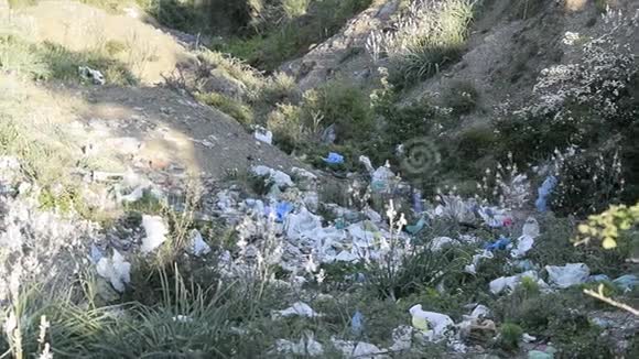 自然界的塑料污染视频的预览图