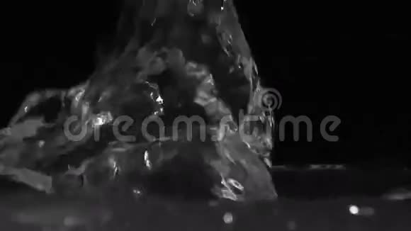 泡泡水溅阿尔法通道视频的预览图