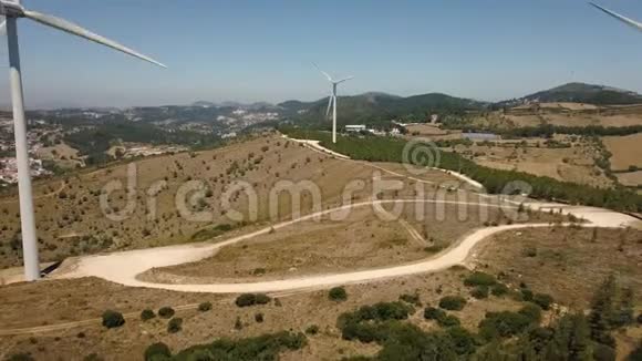 葡萄牙风力涡轮机的气观视频的预览图