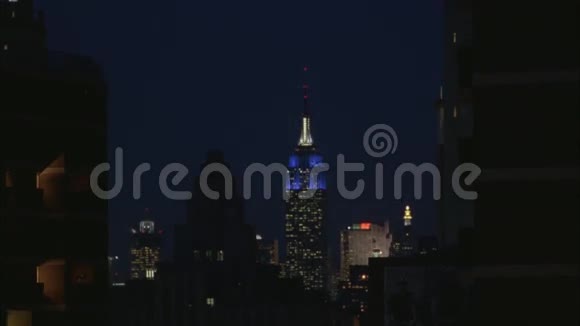 纽约市天际线视频的预览图