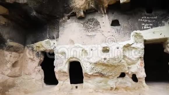 土耳其的岩石墓弗莱贾山谷视频的预览图