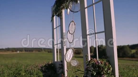 装饰的婚礼拱门俄罗斯风格视频的预览图