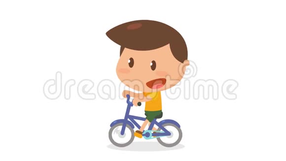 男孩在骑自行车视频的预览图