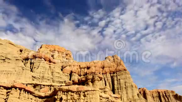 景区红岩峡谷时间流逝4K视频的预览图