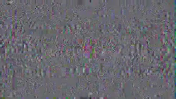 休闲霓虹灯网络朋克迷幻闪闪发光的背景视频的预览图