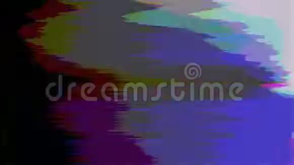 休闲霓虹怀旧时尚的彩虹背景视频的预览图
