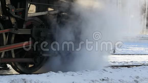 烟雾蒸汽机车视频的预览图