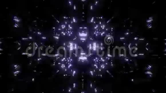 抽象光爆炸设计三维插图壁纸背景运动设计运动回路视频的预览图