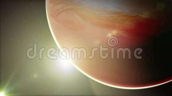 木星的近景视频的预览图