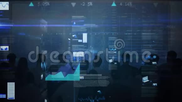 未来屏幕投影统计数据视频的预览图