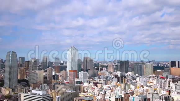 股票视频东京空中城市景观视频的预览图