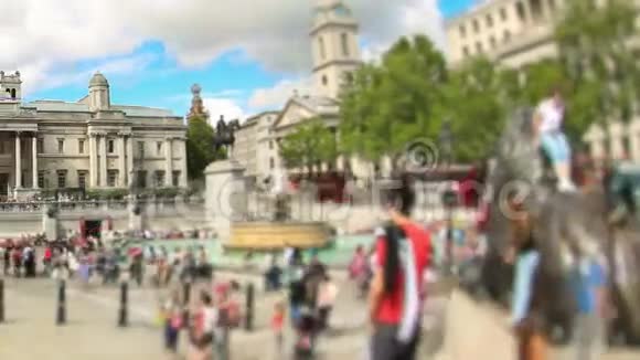 伦敦市区行人交通时间视频的预览图