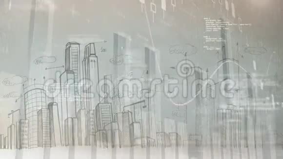 绘制城市景观条形图视频的预览图