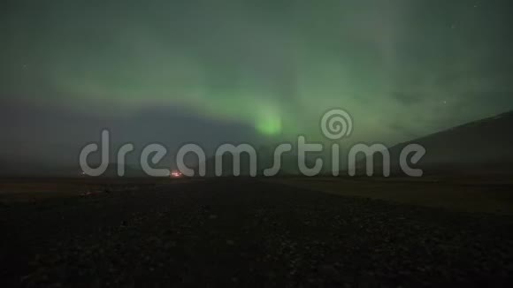 冰岛北极光北极光视频的预览图