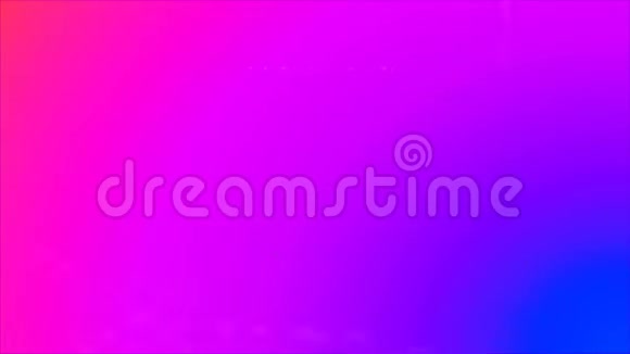 数字生成的动画在背景下从紫色到蓝色的阴影下发出嘶嘶声的效果视频的预览图