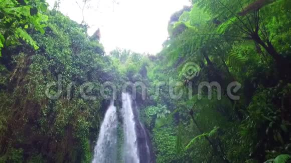 印尼爪哇瀑布视频的预览图