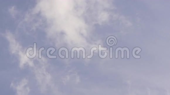 夏日蓝天白云4k佛罗里达美国视频的预览图