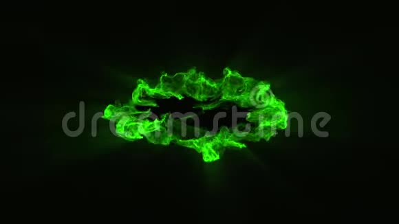 10绿色粒子冲击波覆盖图形元素卷3视频的预览图