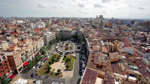 西班牙巴伦西亚市政厅广场视频的预览图