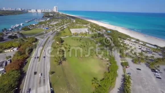 航空豪洛弗公园迈阿密4K视频的预览图
