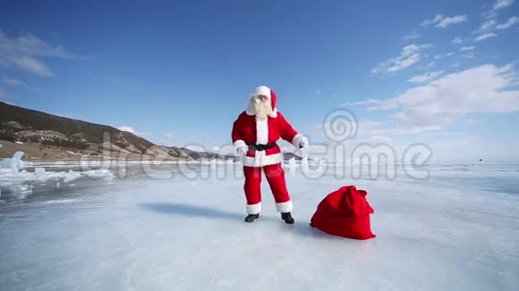 跳舞的圣诞老人视频的预览图
