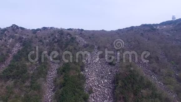 韩国大邱市碧瑟山劳罗波达岩石视频的预览图