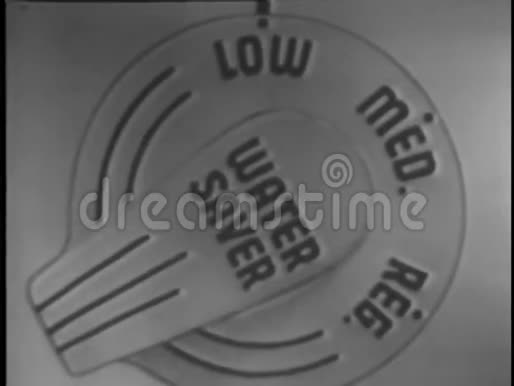 40年代节水洗衣机的时间间隔视频的预览图