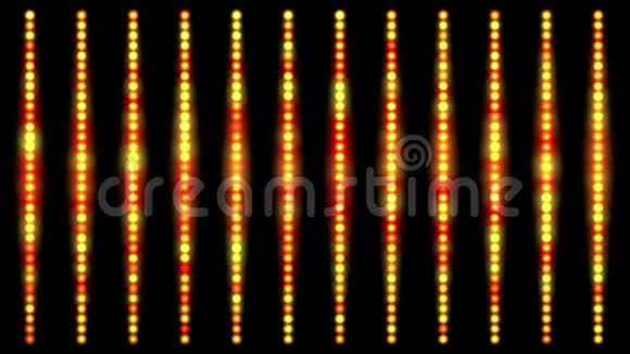 由线条组成的发光点抽象的VJ霓虹灯背景视频的预览图