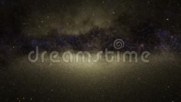 穿过星系星尘和星星视频的预览图