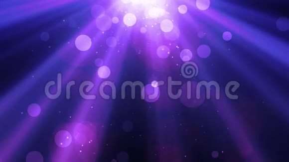紫色的天光光芒视频的预览图