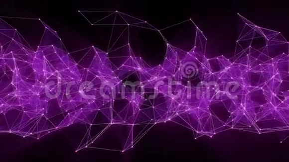 紫罗兰丛网络向霓虹俄罗斯文本故事转化的动画视频的预览图