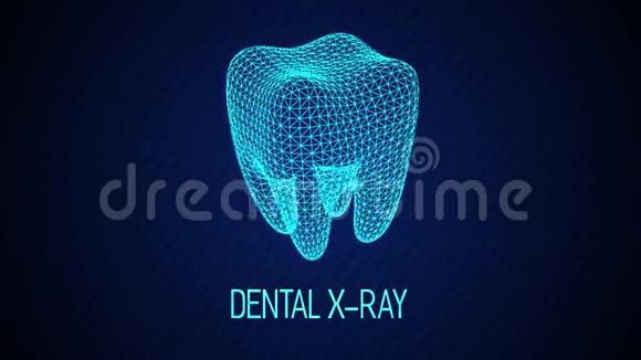 牙科X射线动画视频的预览图