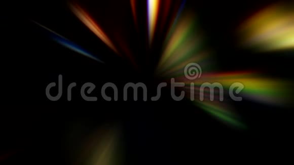 霓虹灯运动超空间传播发光光束视频的预览图