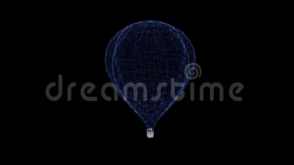 粒子大气球的全息图视频的预览图