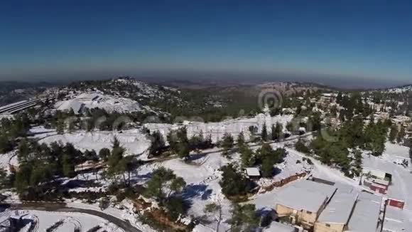 耶路撒冷雪山视频的预览图