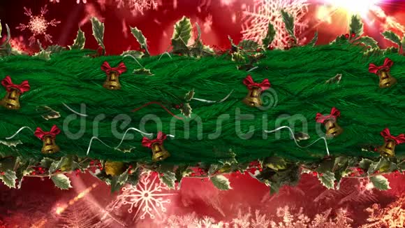 圣诞彩虹树和星星视频的预览图