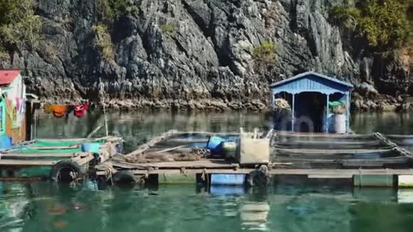 海龙湾浮鱼村猫巴岛越南视频的预览图